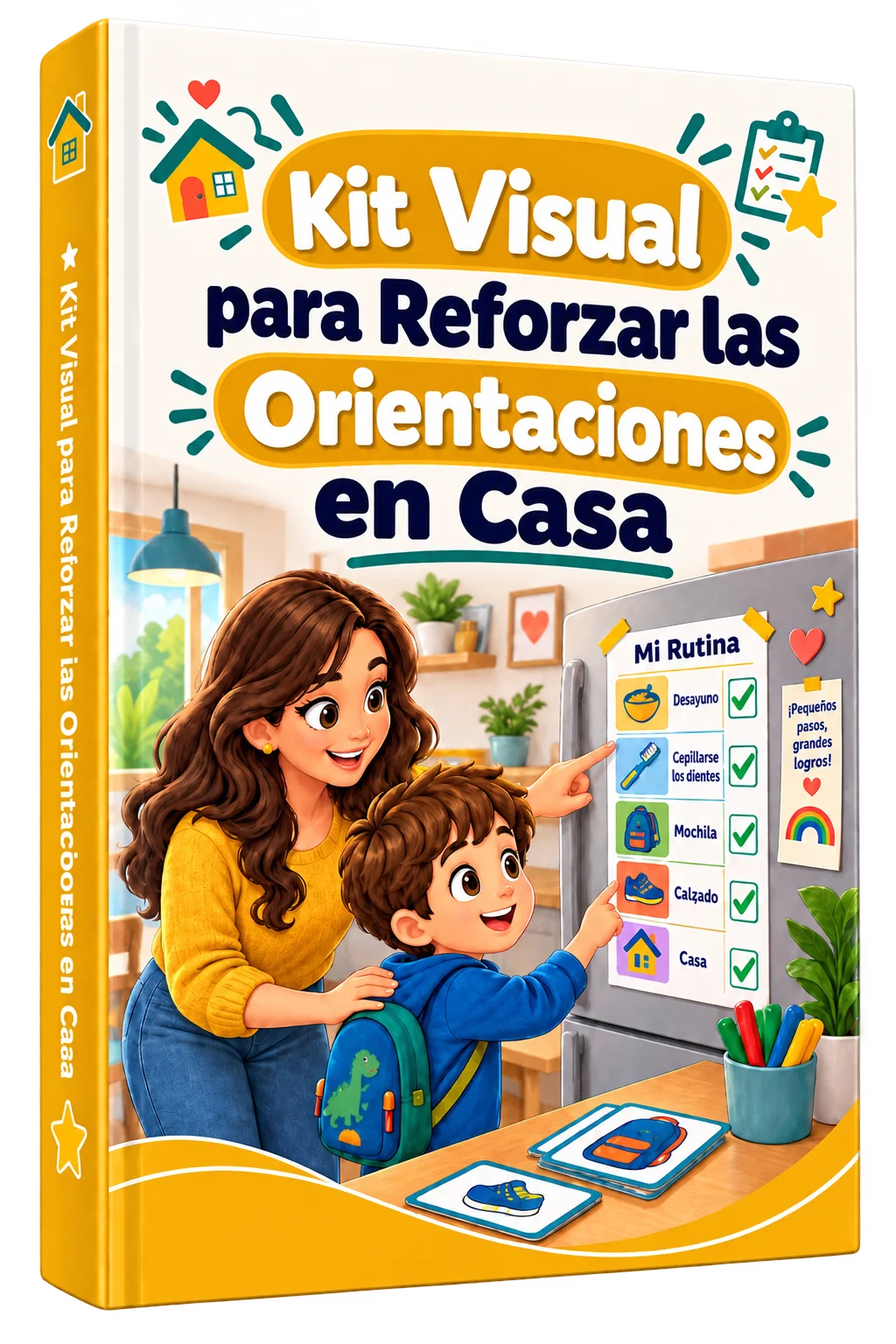 Portada del bono 03: Kit Visual para Reforzar las Pautas en Casa
